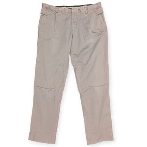 Georgian Armani Pleated Chino pants with adjustable waist Men's size 35x28 Italy